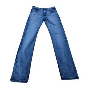 Levis 502 Denim‎ Jeans Tapered Leg Blue Wash Denim sz 30x32
